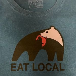 Patagonia EAT LOCAL t-shirt